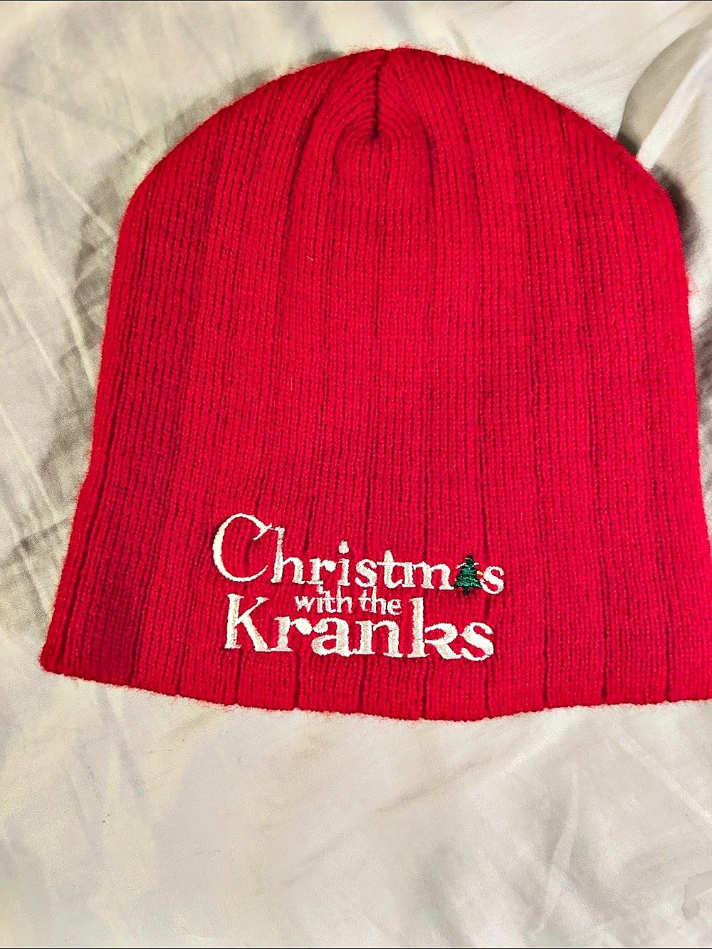 Christmas with the Kranks Red Beanie Like New